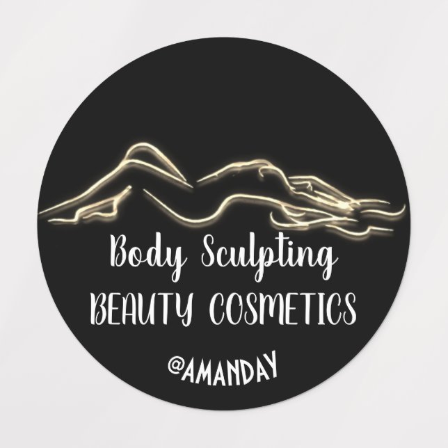 Slim Body Cosmetics Balm Soap Sculpting Gold (Design 1)