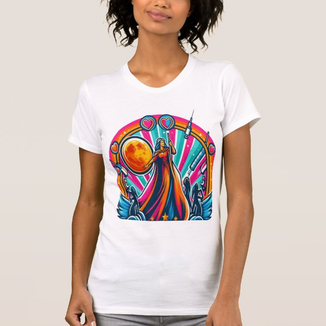 Slim Fit Mum T-Shirt (Front)