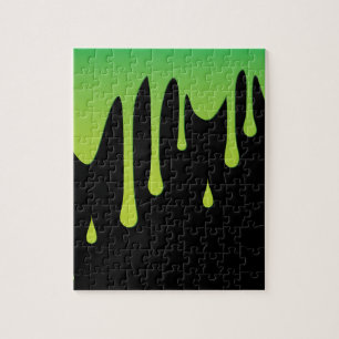 Slime dripping jigsaw puzzle