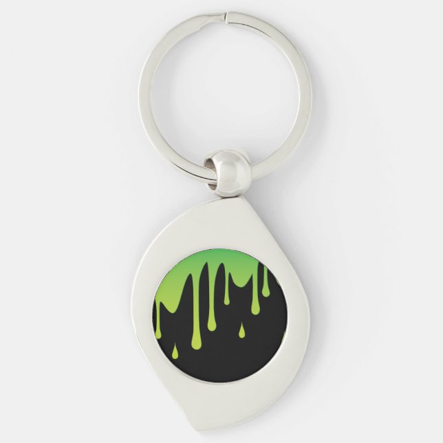 Slime dripping key ring (Front)