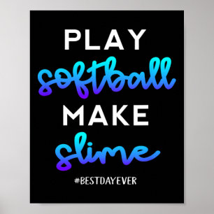 Slime Shirts For Girls Softll Shirts Softll Gifts  Poster