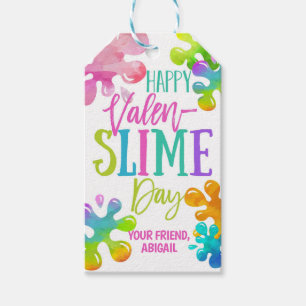 Slime Valentine Favour Tag