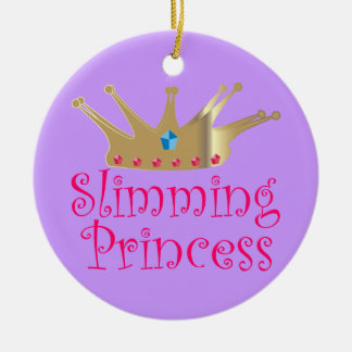Slimming Princess Ceramic Tree Decoration