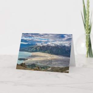 Slims River Yukon Territory  Card