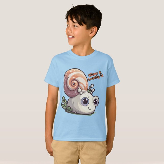 Slimy and Loving It T-Shirt (Front Full)