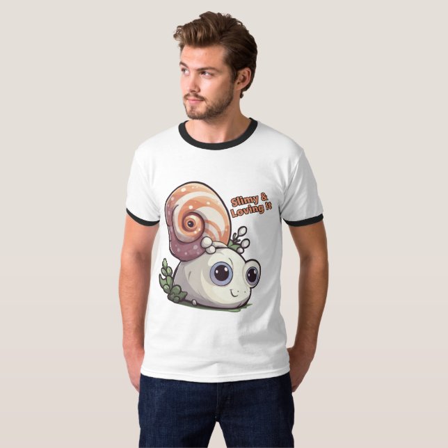 Slimy and Loving It T-Shirt (Front Full)