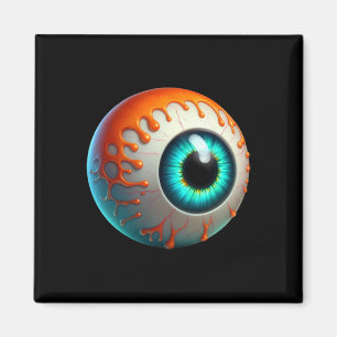 Slimy Human Eyell Creepy Halloween Funny Lazy Hall Magnet