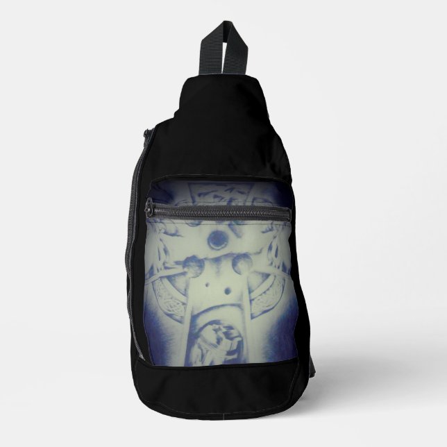 SLING BAG ART STYLE DESIGN  (Front)