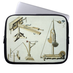 Sling weapons, plate from 'A History of the Develo Laptop Sleeve