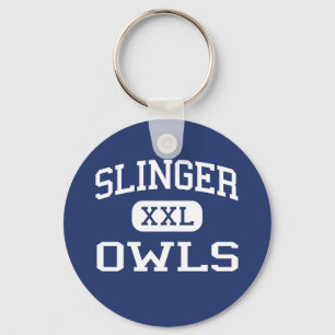 Slinger - Owls - High School - Slinger Wisconsin Key Ring