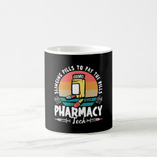 Slinging Pills Pharmacy Technician Pharmacist Gift Coffee Mug
