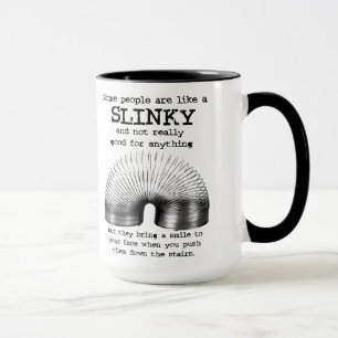 Slinky People Funny Mug Humour