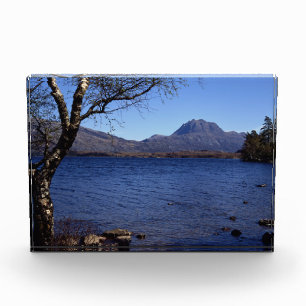 Slioch Loch Maree Wester Ross Scotland Photo Block