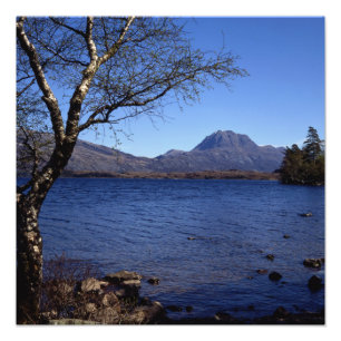 Slioch Loch Maree Wester Ross Scotland Photo Print