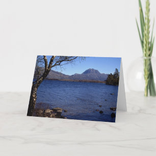 Slioch Loch Maree Wester Ross Scotland Thank You Card