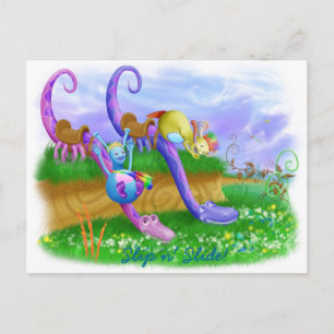 Slip n' Slide! Postcard