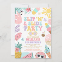 Slip 'n' Slide Splash Pad Summer Birthday Party