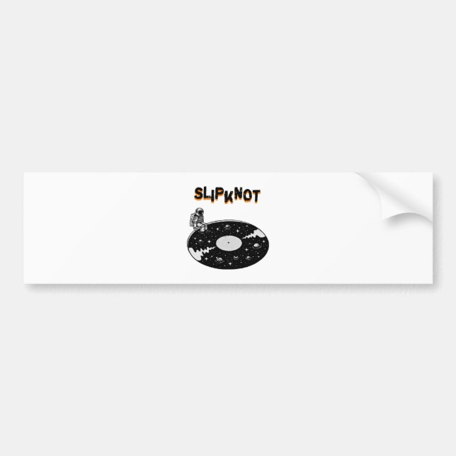 slipknot visual art bumper sticker (Front)