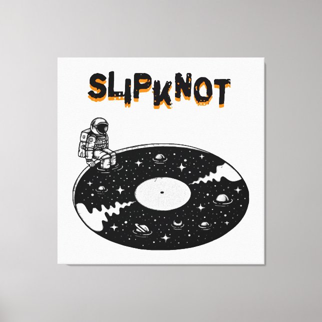 slipknot visual art canvas print (Front)
