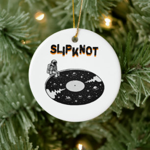 slipknot visual art ceramic tree decoration