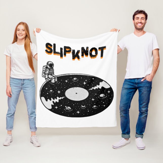 slipknot visual art fleece blanket (In Situ)