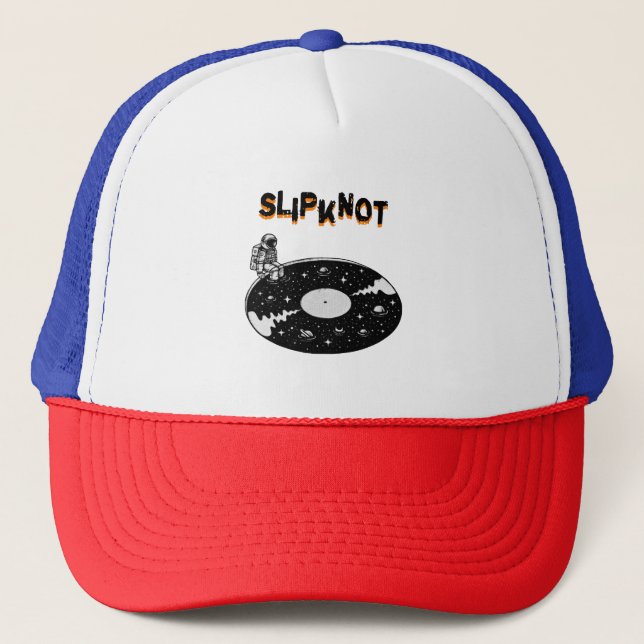 slipknot visual art trucker hat (Front)