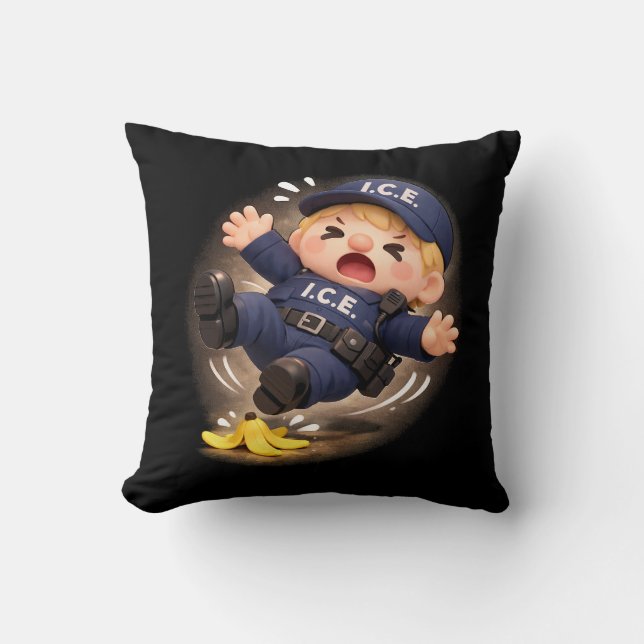 Slippery When Wet Cushion (Front)