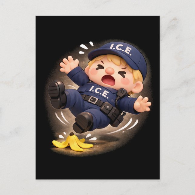 Slippery When Wet Postcard (Front)