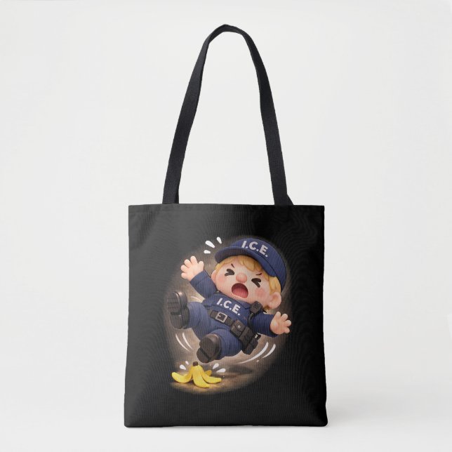 Slippery When Wet Tote Bag (Front)