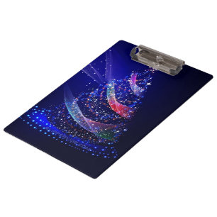 SlipperyJoe digitally rendered Christmas tree beau Clipboard