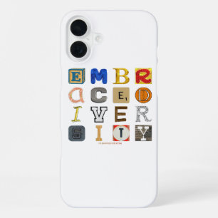 SlipperyJoe embrace diversity metaphor LGBTQIA glo iPhone 16 Plus Case