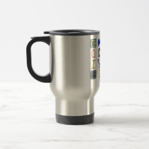 SlipperyJoe embrace diversity metaphor LGBTQIA glo Travel Mug
