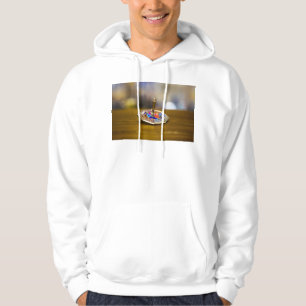 SlipperyJoe Hanukkah dreidel gift octagonal base b Hoodie
