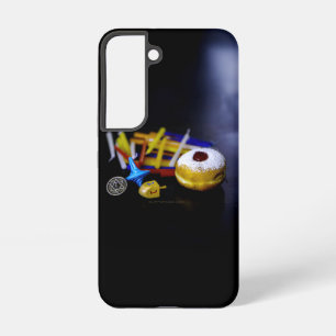 SlipperyJoe Hanukkah symbolic still life holiday e Samsung Galaxy Case