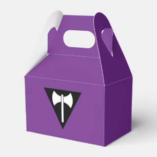SlipperyJoe lesbian pride flag powerful gay femini Favour Box