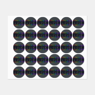 SlipperyJoe love bubbles red orange yellow green c