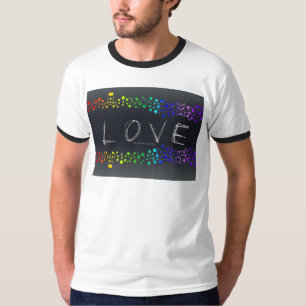 SlipperyJoe love bubbles red orange yellow green c T-Shirt