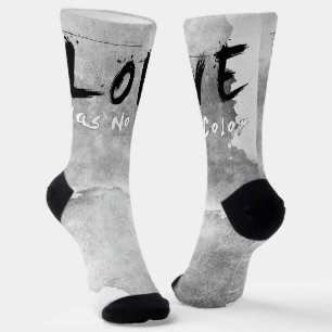 SlipperyJoe love has no colour race skin-tone boun Socks