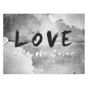SlipperyJoe love has no colour race skin-tone boun Tablecloth