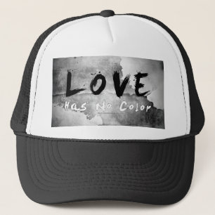 SlipperyJoe love has no colour race skin-tone boun Trucker Hat