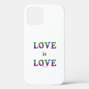 SlipperyJoe love is love dripping melting dynamic iPhone 12 Pro Case