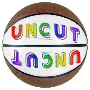 SlipperyJoe uncut vibrant lively neon rainbow ener Basketball