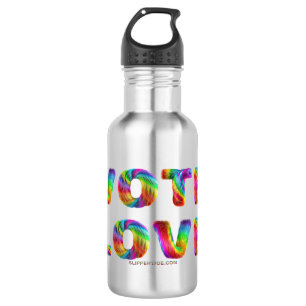 SlipperyJoe vote love equality rainbow-coloured fu 532 Ml Water Bottle