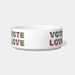 SlipperyJoe vote love equality rainbow-coloured fu Bowl