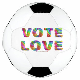 SlipperyJoe vote love equality rainbow-coloured fu Football