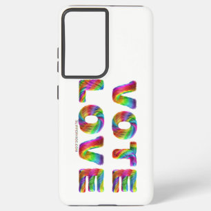 SlipperyJoe vote love equality rainbow-coloured fu Samsung Galaxy Case