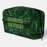 SlipperyJoe's 69 binary code vibrant green compute
