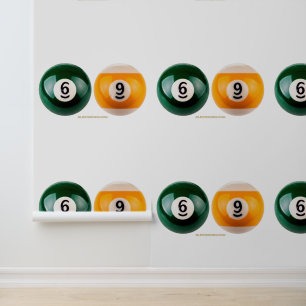 SlipperyJoe's 69 hard pool table two billiard ball Wallpaper
