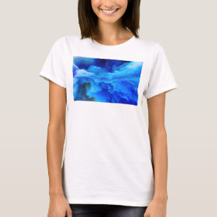 SlipperyJoe's abstract cloud artwork colourful sur T-Shirt