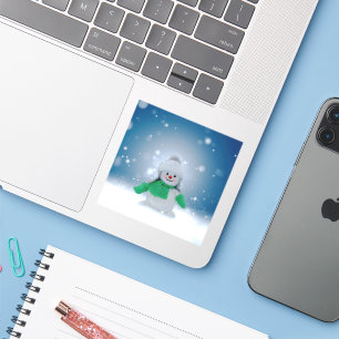 SlipperyJoe's adorable Christmas snowman character